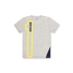 BIKKEMBERGS Completo t-shirt+shorts jersey grigio mélange