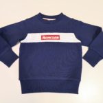 MONCLER Felpa girocollo bluette bambino