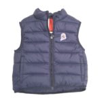 INVICTA Giubbino smanicato blu trasformabile bambino