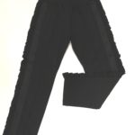 PHILOSOPHY by LORENZO SERAFINI Pantalone nero punto milano con ruche