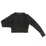 PATRIZIA PEPE Maglia corta punto pelliccia