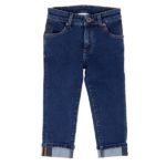 BIKKEMBERGS Jeans blu con svoltina bambino