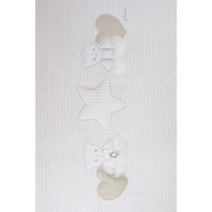 PICCI Copertina piquet lettino Nanny bianca - immagine 3