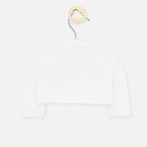 MAYORAL Coprispalle panna manica lunga bambina - immagine 3