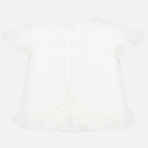 MAYORAL T-shirt manica corta volant bambina - immagine 3