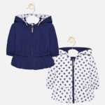 MAYORAL Giubbotto blu reversibile bambina