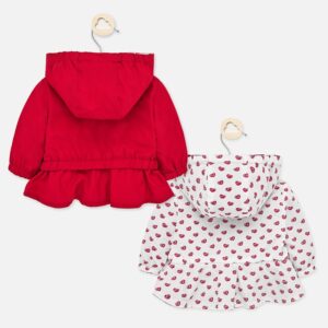 MAYORAL Giubbotto rosso reversibile bambina - immagine 4