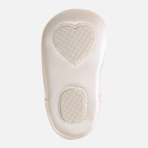 MAYORAL Ballerine panna con fiocco scarpette neonata - immagine 4