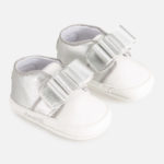 MAYORAL Scarpette bianche con fiocco neonata