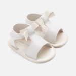 MAYORAL Sandaletti bianchi fiocco scarpette neonata