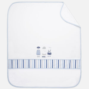 MAYORAL Copertina cotone righe azzurro - immagine 3