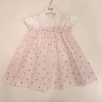 IL GUFO Abito rosa apine bambina