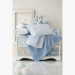 BLUMARINE BABY Completo lenzuolo 3 pz  Marina lettino beige