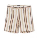 IL GUFO Bermuda righe terra bambino