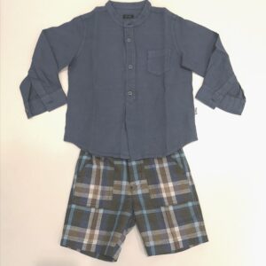 IL GUFO Camicia lino aviatore bambino - immagine 5