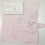 NANAN Completo coordinato nascita rosa corredino neonata