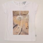 MAGIL T-shirt stampa bicicletta gialla