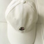 MONCLER Cappellino visiera bianco unisex