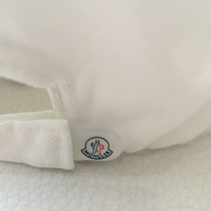 MONCLER Cappellino visiera bianco unisex - immagine 3