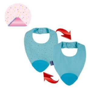 CHICCO Bavaglino Gummy Bib 2m+ massaggiagengie - immagine 2