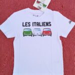 Mc SAINT BARTH T-shirt bianca manica corta FIAT 500 bambino