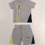 BIKKEMBERGS Completo 2 pezzi jersey grigio