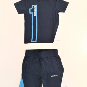 BIKKEMBERGS Completo 2 pezzi jersey blu