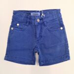 BIKKEMBERGS Bermuda cotone bluette