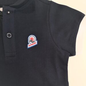 INVICTA Polo manica corta blu logo davanti bambino - immagine 3