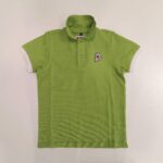 INVICTA Polo manica corta verde logo davanti bambino