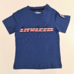 INVICTA T-shirt manica corta girocollo logo davanti bluette bambino
