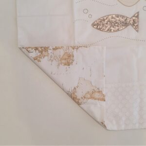 ALVIERO MARTINI Prima Classe Copertina per cullina/carrozzina pesciolini corredino neonato - immagine 4