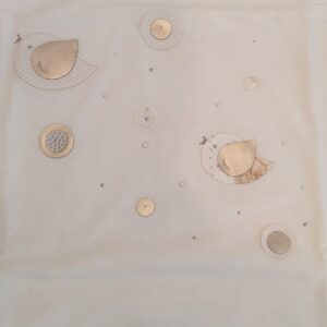 ALVIERO MARTINI Prima Classe Coordinato per cullina/carrozzina uccellini corredino neonata - immagine 4