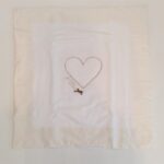 ALVIERO MARTINI Prima Classe Copertina imbottita per carrozzina cuore corredino neonata