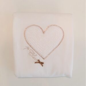 ALVIERO MARTINI Prima Classe Copertina imbottita per carrozzina cuore corredino neonata - immagine 3