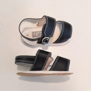 ALETTA Sandaletti blu scarpette neonato - immagine 2