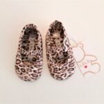 LO'LO' Ballerine tessuto maculato scarpette neonata