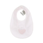 NANAN Bavetta nascita rosa orsetto in lana corredino neonata