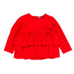 NANAN Completo 2 pezzi pied de poule nero bambina