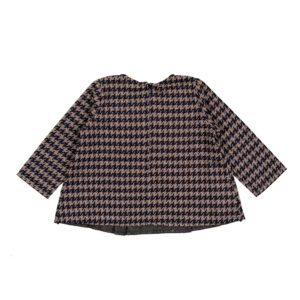 NANAN Completo pied de poule blu-tortora neonata corredino - immagine 3