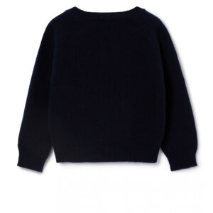 IL GUFO Maglia blu con corona bambina - immagine 3