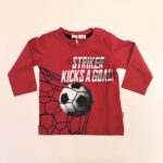 MELBY T-shirt rossa manica lunga bambino