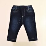 MELBY Jeans blu con cuoricini sul taschino bambina