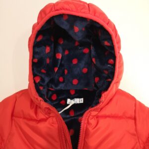 MELBY Giubbotto con cappuccio rosso bambina - immagine 2