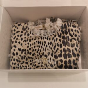 ROBERTO CAVALLI Camicina in seta corredino nascita neonata - immagine 3