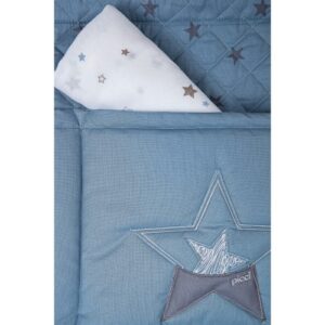 PICCI Portaoggetti da parete con asta Stella azzurro - immagine 2