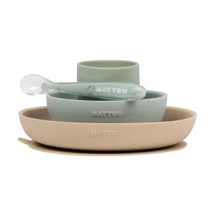NATTOU Set pappa in silicone - immagine 4