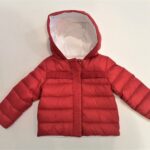 MONCLER Giubbotto 100g rosso Atina bambina
