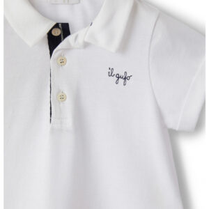 IL GUFO Completo bianco e blu bambino - immagine 3