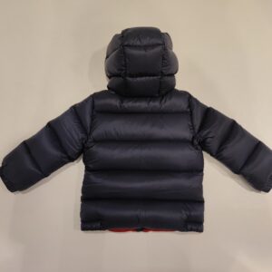 MONCLER Giubbotto New Macaire blu-rosso bambino - immagine 3